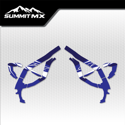 Yamaha Inspired Ultra Bee Frame Decals by Summit MX