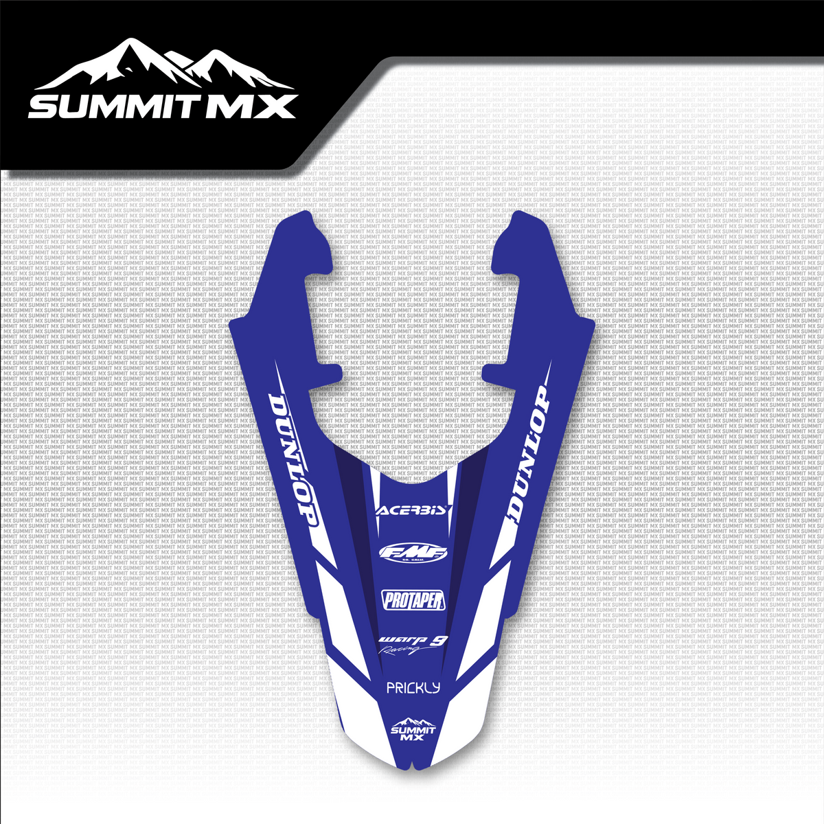 Yamaha Inspired Ultra Bee Rear Fender Decal by Summit MX