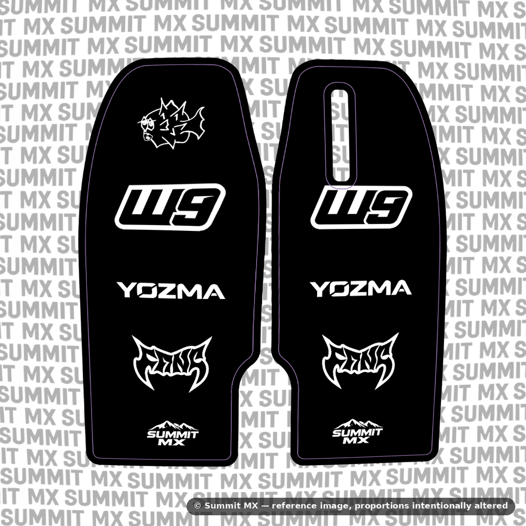 Yozma IN10 Fork Guard Decals — view 2