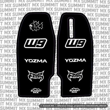 Yozma IN10 Fork Guard Decals — view 2