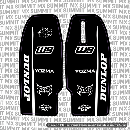 Yozma IN10 Fork Guard Decals — view 3