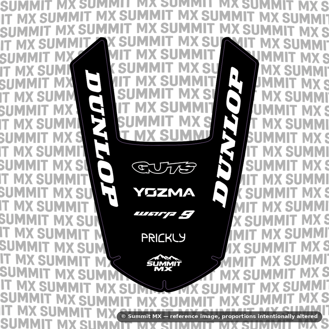Yozma IN10 Rear Fender Decal — view 2