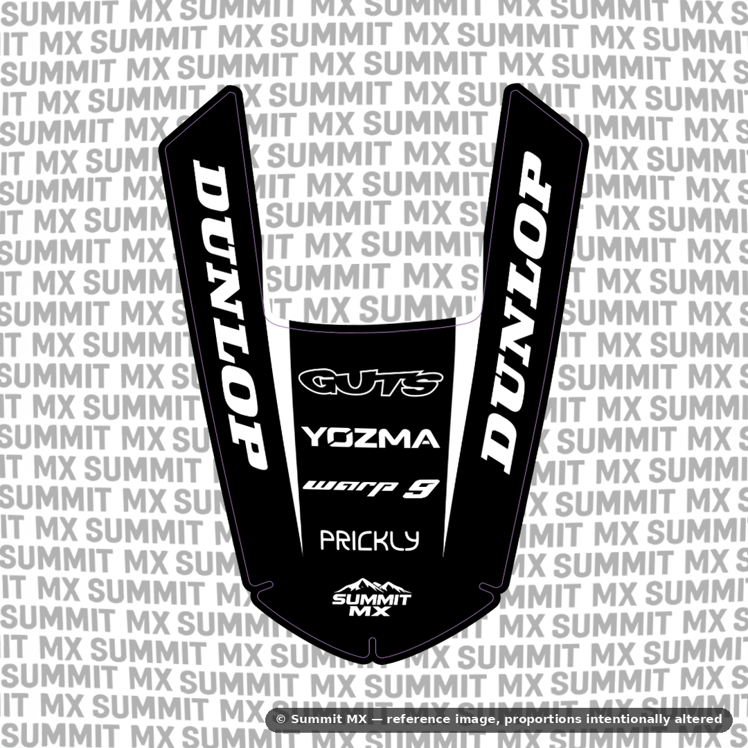 Yozma IN10 Rear Fender Decal — view 3