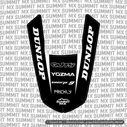 Yozma IN10 Rear Fender Decal — view 3