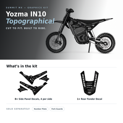 Topographical Yozma IN10 Graphics Kit